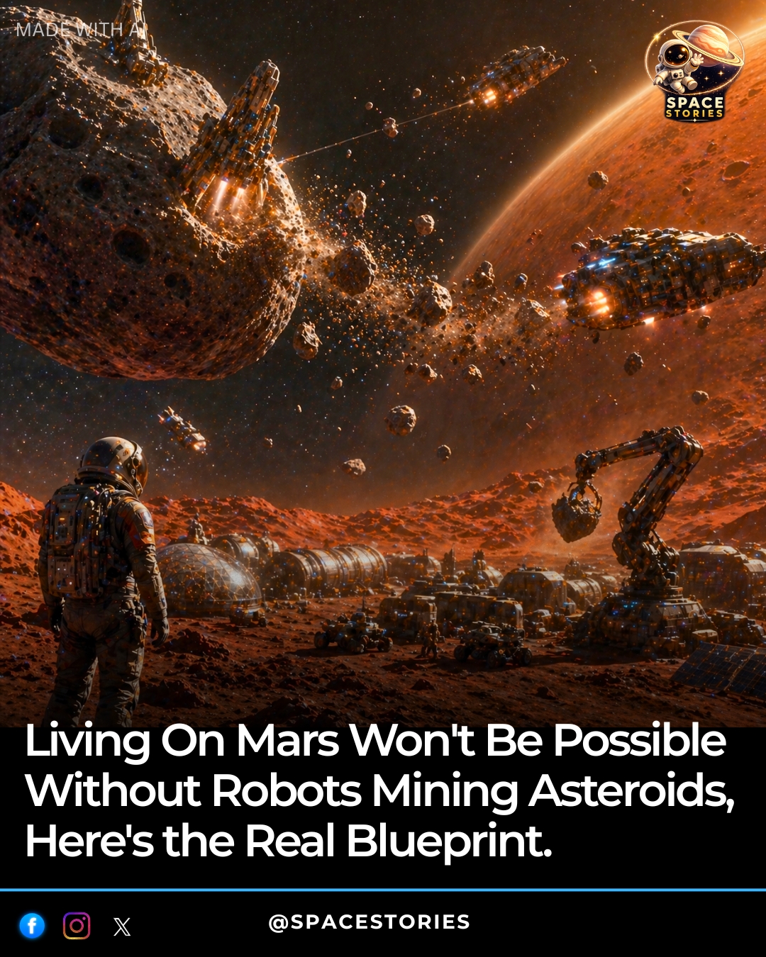 Living On Mars · Asteroid Mining