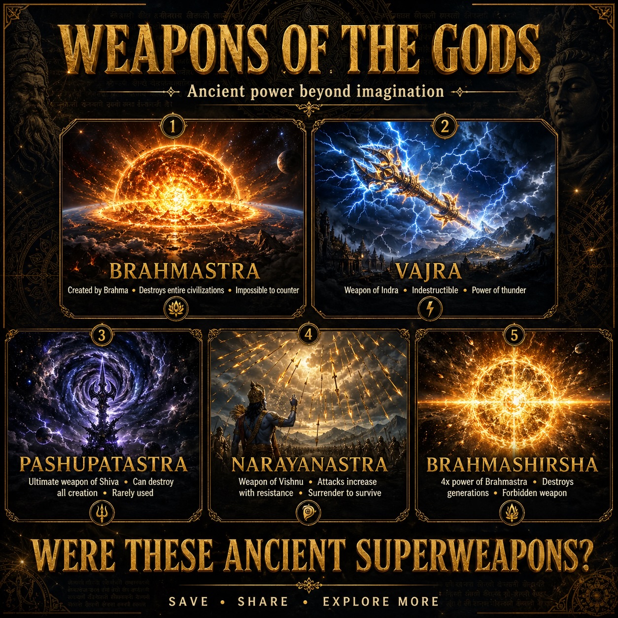 Weapons of the Gods